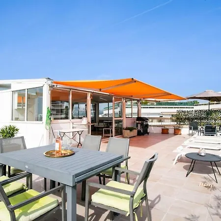 Three Bedrooms With Rooftop Terrace In Jlp Apartamento Antibes